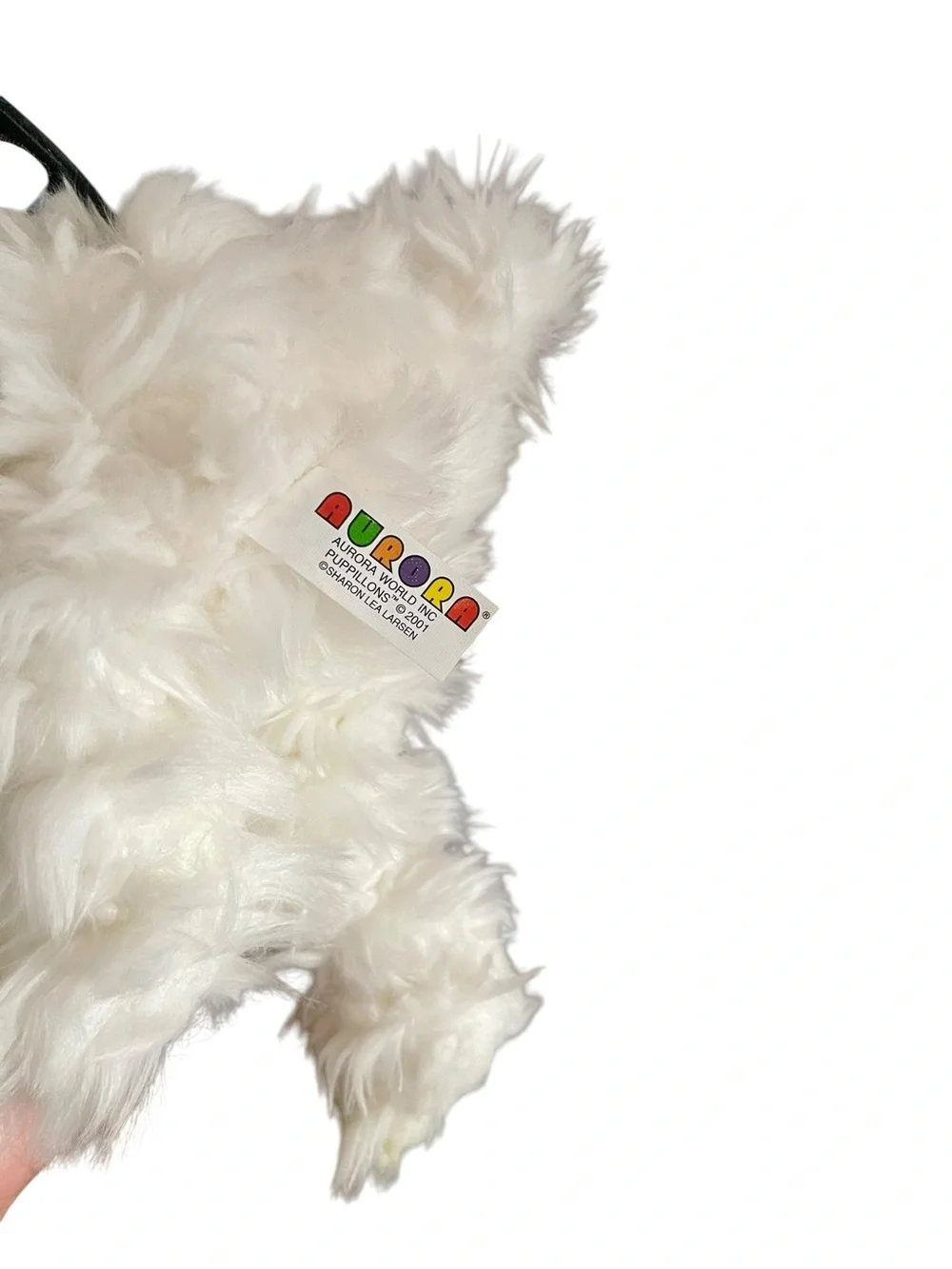 Aurora Puppillions White Puppy Dog Fairy Plush 2001 Forever Friends NWT - Picture 5 of 6
